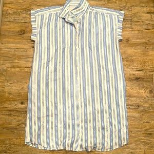 NWT LOFT Dolman Pocket Collard Shirtdress